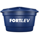Caixa De Água 310L Polietileno Tampa Encaixe Azul Fortlev