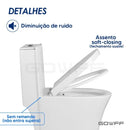 Vaso Sanitário Monobloco Rubi Completo Caixa Acoplada
