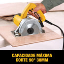 Serra Mármore 125mm 1400W 220V com 3 Discos DEWALT-DW862WA