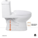 Vaso Sanitário Monobloco Caixa Acoplada Privada Taquaras Pingoo.casa - Branco