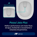 Vaso Sanitário Monobloco Produzido Em Cerâmica Com Acessórios Navies - VAB0004-C