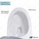 Vaso Sanitário Monobloco Completo - Caixa Acoplada Privada Nexum - VAB0026-C