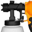 Pistola de Pintura Pulverizadora HVLP Elétrica 550W 800ml 220V com 3 bicos e Acessórios DEKO-DKSG55G1