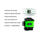 Nível a Laser Exbom Verde 15m FEPRO-NL1230