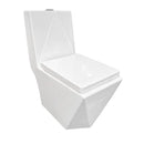 Vaso Sanitário Monobloco Milão Branco Caixa Acoplada Dual Flush 3/6L Vortex com Assento Soft Close Stillus Home
