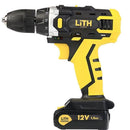 Parafusadeira Furadeira 3/8 Pol. a Bateria 12V com Maleta e Acessórios LITH-LT7035XS1