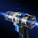 Parafusadeira Furadeira Brushless 3/8 Pol. 20V com 2 Baterias 1,5Ah Lí-Íon Carregador Bivolt e Maleta com Acessórios DEKO-DKBL20DU3-S3