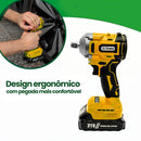 Chave De Impacto A Bateria 21v Tch21 Trato - Amarelo