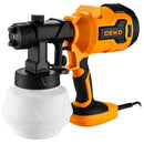 Pistola de Pintura Pulverizadora HVLP Elétrica 550W 800ml 220V com 3 bicos e Acessórios DEKO-DKSG55G1