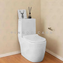 Vaso Sanitário Monobloco Amazonita Pingoo.casa - Branco