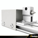 Mini Torno Mecanico para Madeira 96W 50mm - Titanium Platina