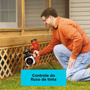 Pistola de Pintura e Pulverizador Alto Volume e Baixa Pressão HVLP 350W 220V BLACKDECKER-BDPH200B