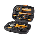 Kit de Ferramentas Manuais WAP MKF21 com 21 Peças e Maleta Organizadora Amarelo