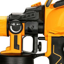 Pistola Elétrica de Pintura Pulverizadora HVLP 600W 1200ml Luz de LED com 3 Bicos e Acessórios DEKO-DKSG60K1