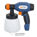 Pistola de Pintura Elétrica 900ml Bico Curto 600W 220V Dexter PLD3112B
