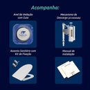 Vaso Sanitário Monobloco Produzido Em Cerâmica Incluindo Assento Sanitário, Anel De Vedação E Manual - VAB0036-C