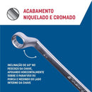 Jogo de Chaves Estrelas MM com 12 Peças MAYLE CRESCENT-101402MY