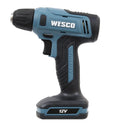 Furadeira e Parafusadeira Wesco WS2550K a Bateria 12V 3/8" com Carregador e Acessórios