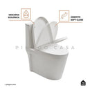 Vaso Sanitário Monobloco Painita Pingoo.casa - Branco