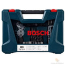 Kit Ferramenta Bosch Para Alvenaria E Madeira Com 83 Pecas