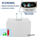 Vaso Sanitário Monobloco Turquesa Completo Caixa Acoplada