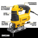 Serra Tico Tico 650W 220V com Ação Pendular DEWALT-DWE300