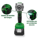 Chave De Impacto A Bateria 21v Tch21 Trato - Amarelo