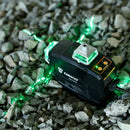 Nível a Laser Profissional 12 Linhas Verdes 20m 532nm com Acessórios DEKO-DKLL12PB1