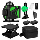 Nível Laser 12 Linhas Verde 3d Recarregável Autonivelante