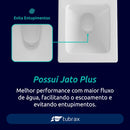 Vaso Sanitário Monobloco Completo - Caixa Acoplada Privada Diamante - VAB0005-C