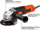 ESMERILHADEIRA ANGULAR 4.1/2" G720 820W 220V BLACK&DECKER