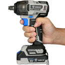 Chave de Impacto Parafusadeira Brushless 1/2 Pol com Bateria Lítio-Íon 2Ah 20V Carregador e Acessórios DEKO-DKBW20XL01-H