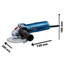 Esmerilhadeira Angular 5" Bosch GWS 9-125 900W 220V