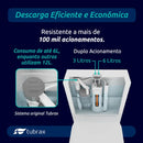 Vaso Sanitário Monobloco Completo Caixa Acoplada Privada Acies - VAB0003-C