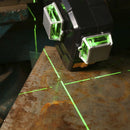 Nível a Laser Profissional 12 Linhas Verdes 20m 532nm com Acessórios DEKO-DKLL12PB1