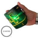Nível Laser Recarregável 20m 2 Linhas Verde Nlr 020 Vonder
