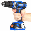 Furadeira Parafusadeira de Impacto 1/2 Pol. 20V com Bateria Carregador Rápido Bivolt e Maleta com Acessórios FORTGPRO-FG3000XS1