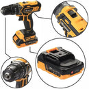 Furadeira e Parafusadeira de Impacto 3/8” 20V com 2 Baterias 1.5Ah, Carregador e Maleta com Acessórios DEKO-DKCD20ID01-5S3