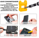 Kit Ferramenta Chave De Precisão Para Eletronicos Celular E Pc - Bits Phillips, Fenda, Torx, Allen, Y