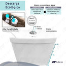 Vaso Sanitário Monobloco Completo - Caixa Acoplada Privada Nexum - VAB0026-C