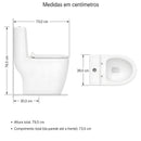 Vaso Sanitário Monobloco Smart Majestique