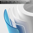 Vaso Sanitario Monobloco Cerâmica Grande Privada Caixa Acoplada Branco Saída Vertical Oslo