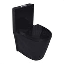 Vaso Sanitário Monobloco Completo Caixa Acoplada Privada Unio Preto - VAB0018-C