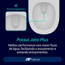 Vaso Sanitário Monobloco Caixa Acoplada Privada Completo Cor Branco - VAB0004