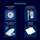 Vaso Sanitário Monobloco Caixa Acoplada Privada Completo Cor Branco - VAB0004