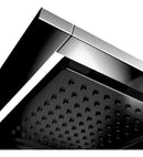Chuveiro Eletrônico 7800W Preto Quadrado Intense Fame