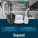 Chuveiro Elétrico Multitemperatura 220V 6800w Branco Redondo Ideale Plus Zagonel