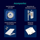 Vaso Sanitário Monobloco Completo - Caixa Acoplada Privada Diamante - VAB0005-C