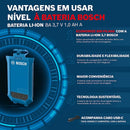 Nível a Laser 12 Metros Verde GLL 12-22 G com Suporte Giratório e Bolsa BOSCH-0615A002MF-000