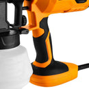 Pistola de Pintura Pulverizadora HVLP Elétrica 550W 800ml 220V com 3 bicos e Acessórios DEKO-DKSG55G1